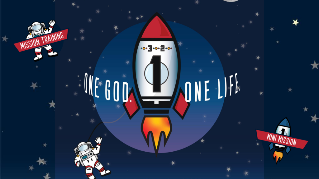 1: One God. One Life.